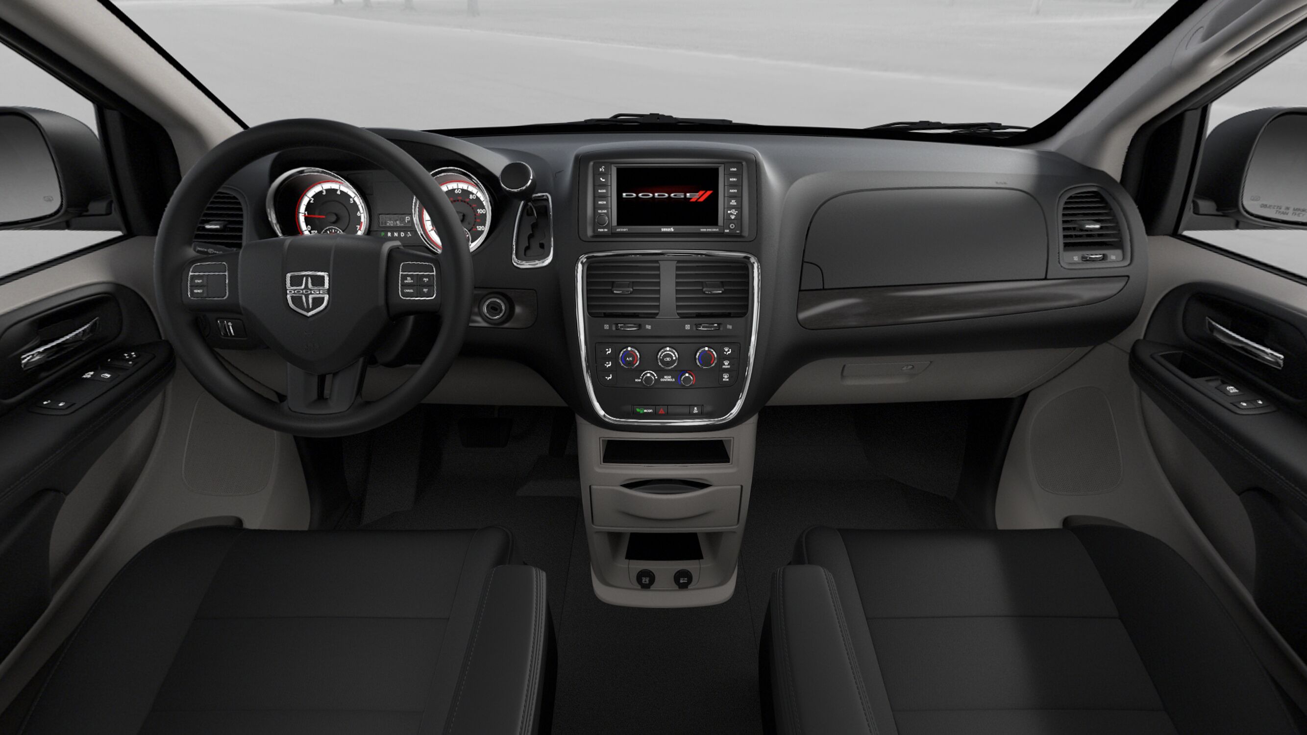 2019 Dodge Grand Caravan SE Front Interior Detail Picture